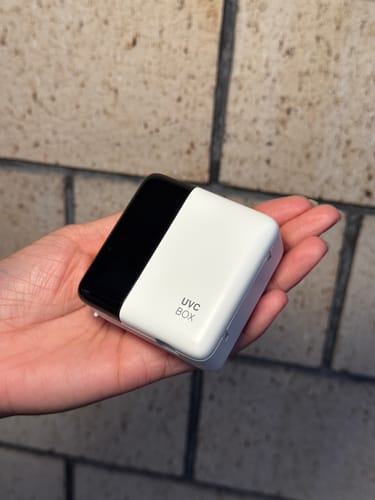 Customer photo review of Oralux UV Toothbrush Sanitizer