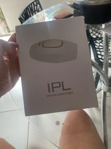 Customer photo review of Depiladora Laser IPL