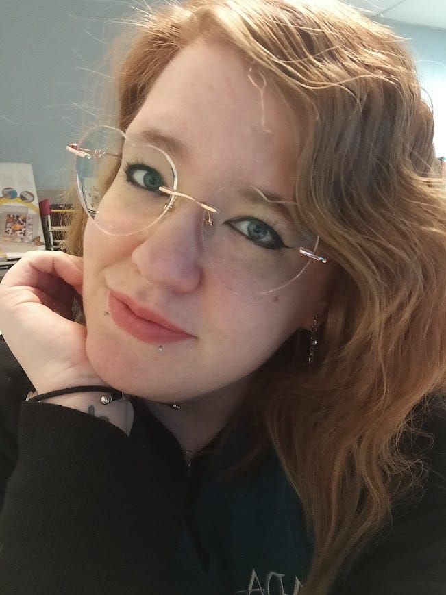 Customer photo review of Lovie Eyeglasses
