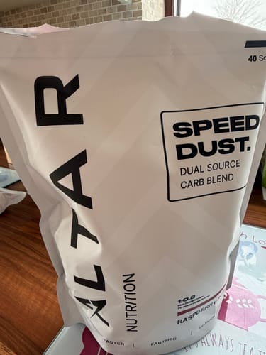 Customer photo review of SPEED DUST.