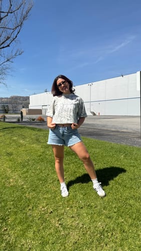 Customer photo review of Pre-Order Jesus Is King Premium Tee