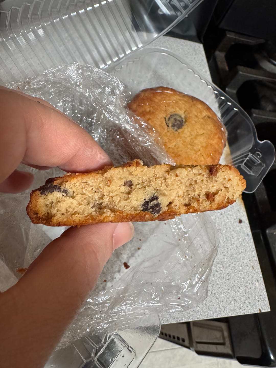Customer photo review of Low Carb Keto Pecan Chocolate Chip Cookies