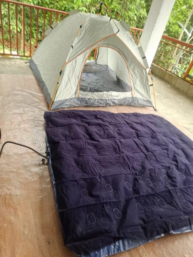 Customer photo review of Naturwide Outdoor Tent – Automatisch Opzetten in 3 Seconden