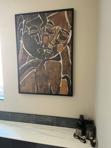 Customer photo review of Close And Closer Canvas Print