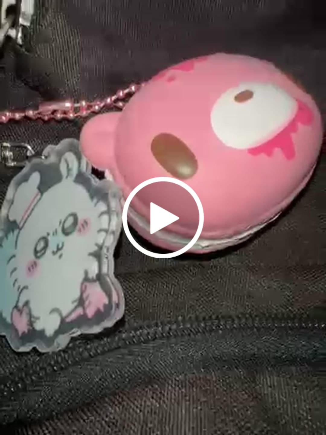 Customer video review of Gloomy Squeeze Mascot Macaron