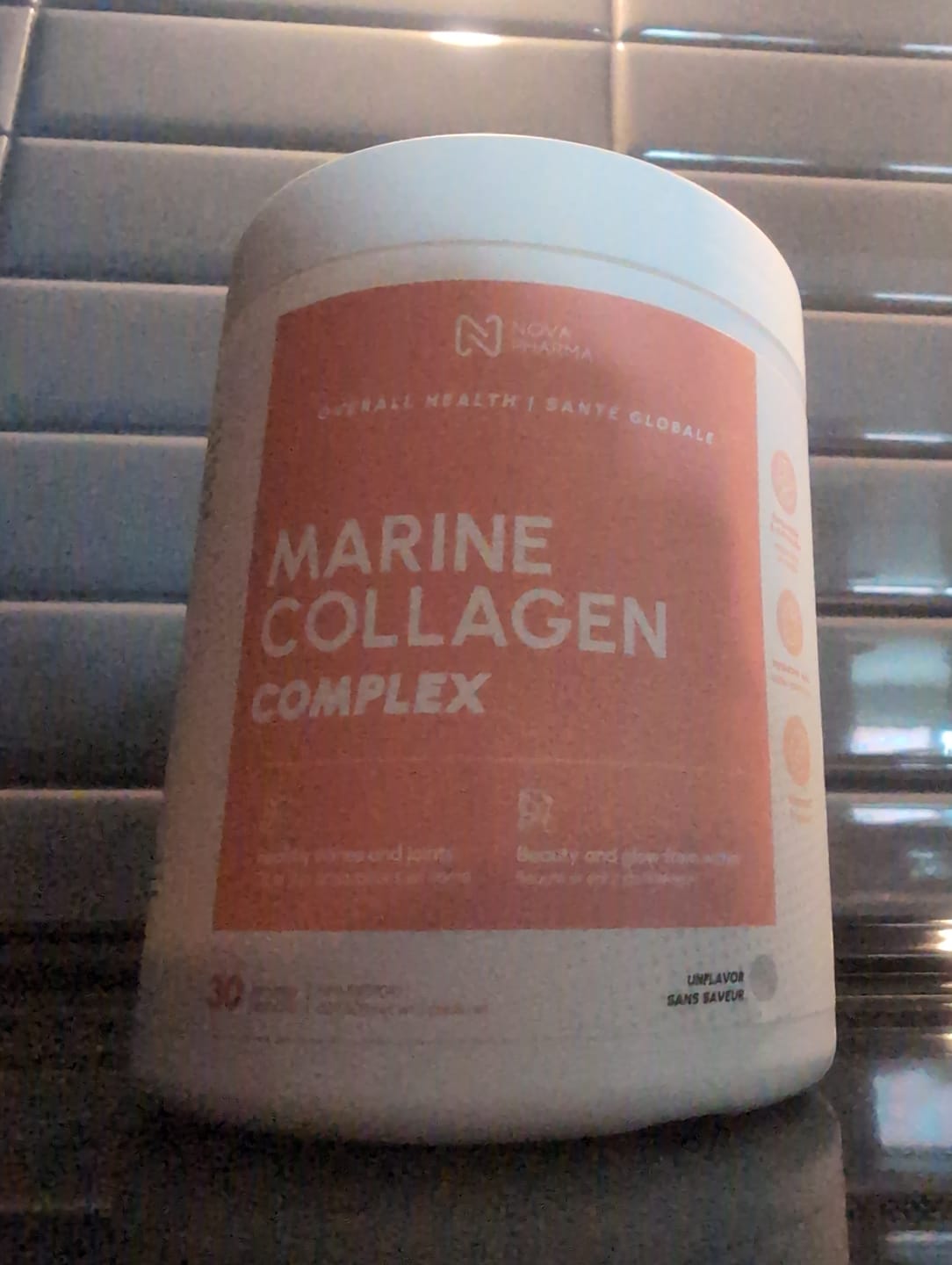 Customer photo review of Nova Pharma - Collagène Marin - 375g