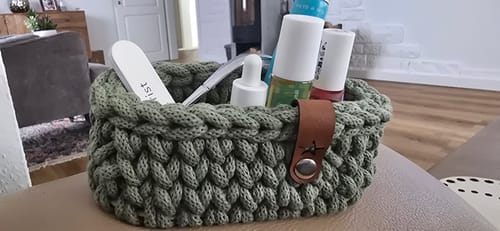 Customer photo review of Label Set mit Stern Ausschnitt - Häkelkorb Label - CS0027