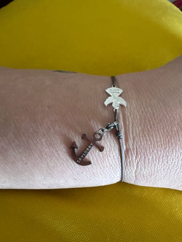 Customer photo review of »Ich lass los« Seelenanker-Armband inkl. abgebrochenem Anker