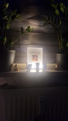Customer photo review of Eine Zicke wie ich - Glasaufsteller