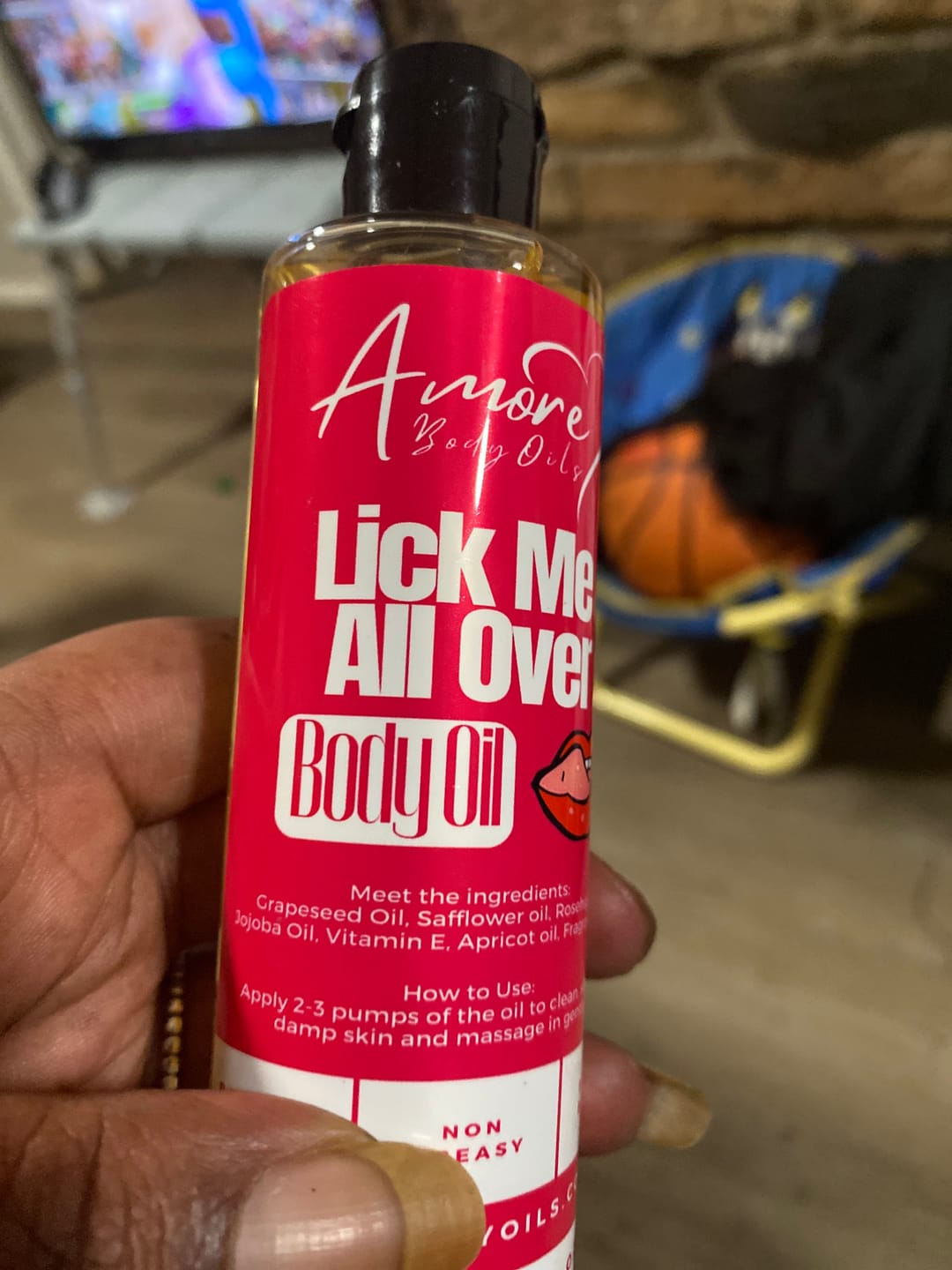 Customer photo review of Coconut - Body Oil