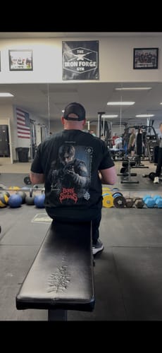 Customer photo review of [Limited Edition] 'RE: Leon S. Kennedy' T-Shirt