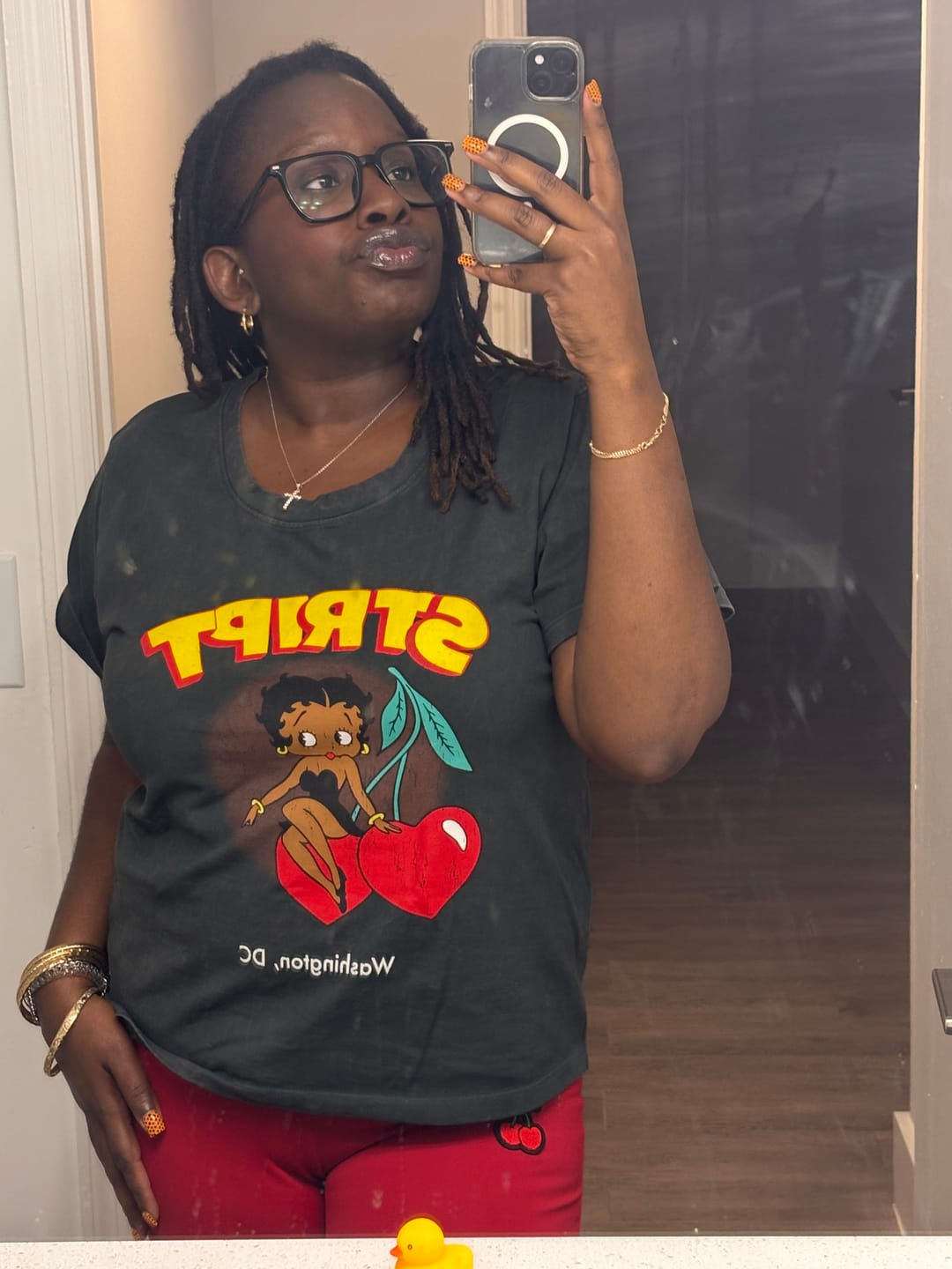 Customer photo review of BETTY BOOP VINTAGE TEE