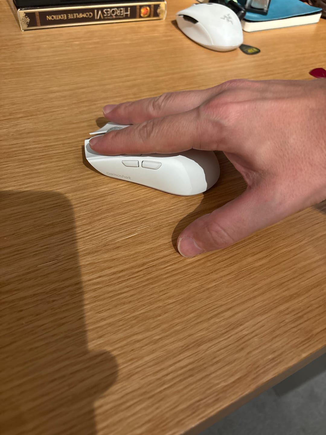 Customer photo review of Darmoshark M3 Micro Pro Wireless Mouse
