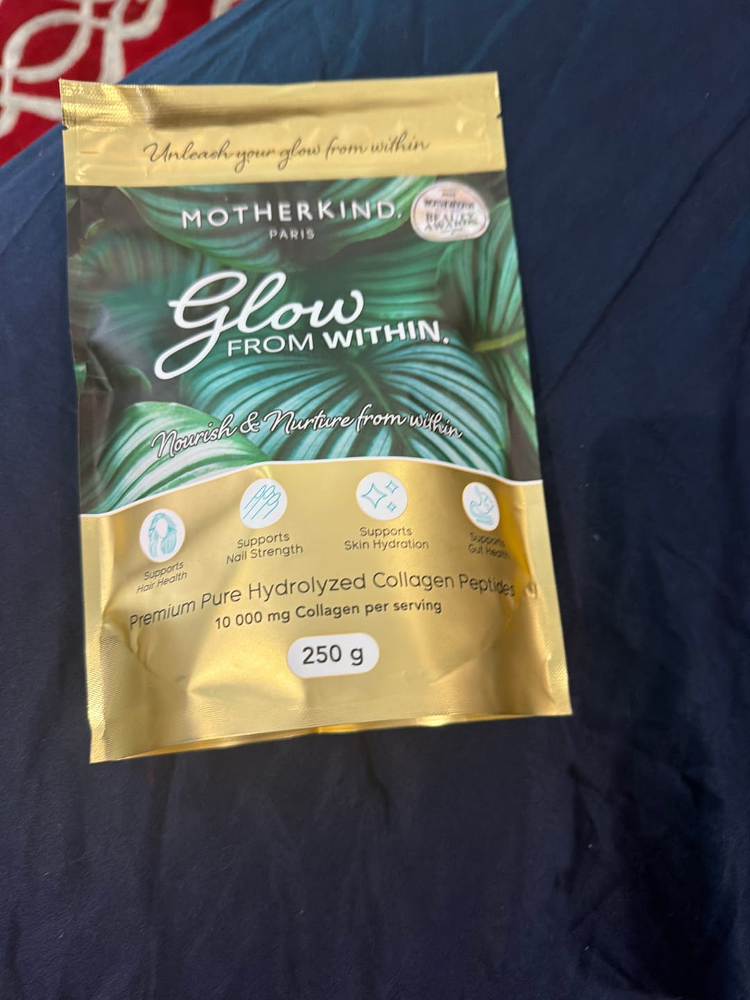 Customer photo review of Glow From Within Collagen - 250g
