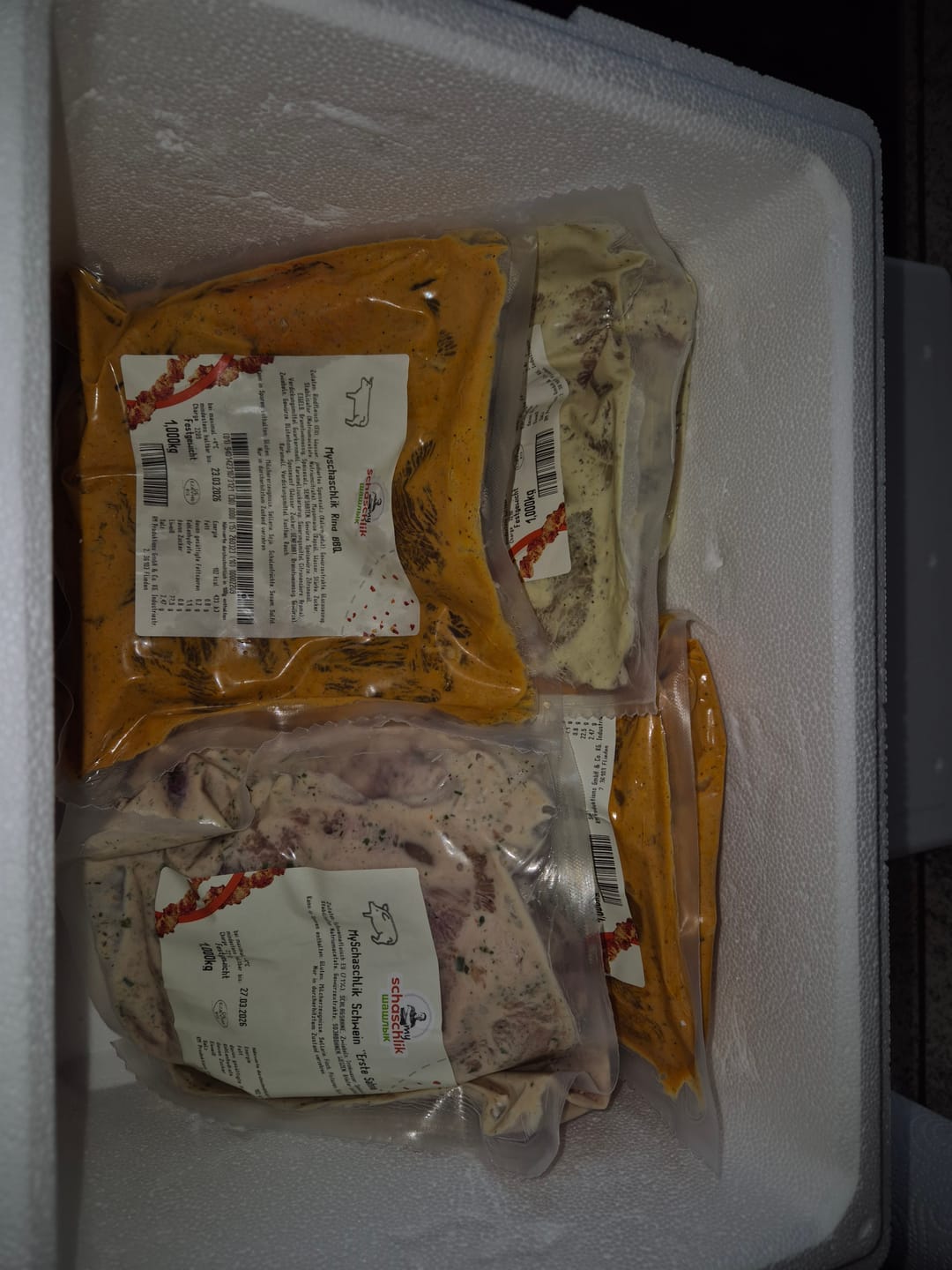Customer photo review of Schweine-Schaschlik Knoblauch-Pfeffer – würzig & traditionell | mySchaschlik