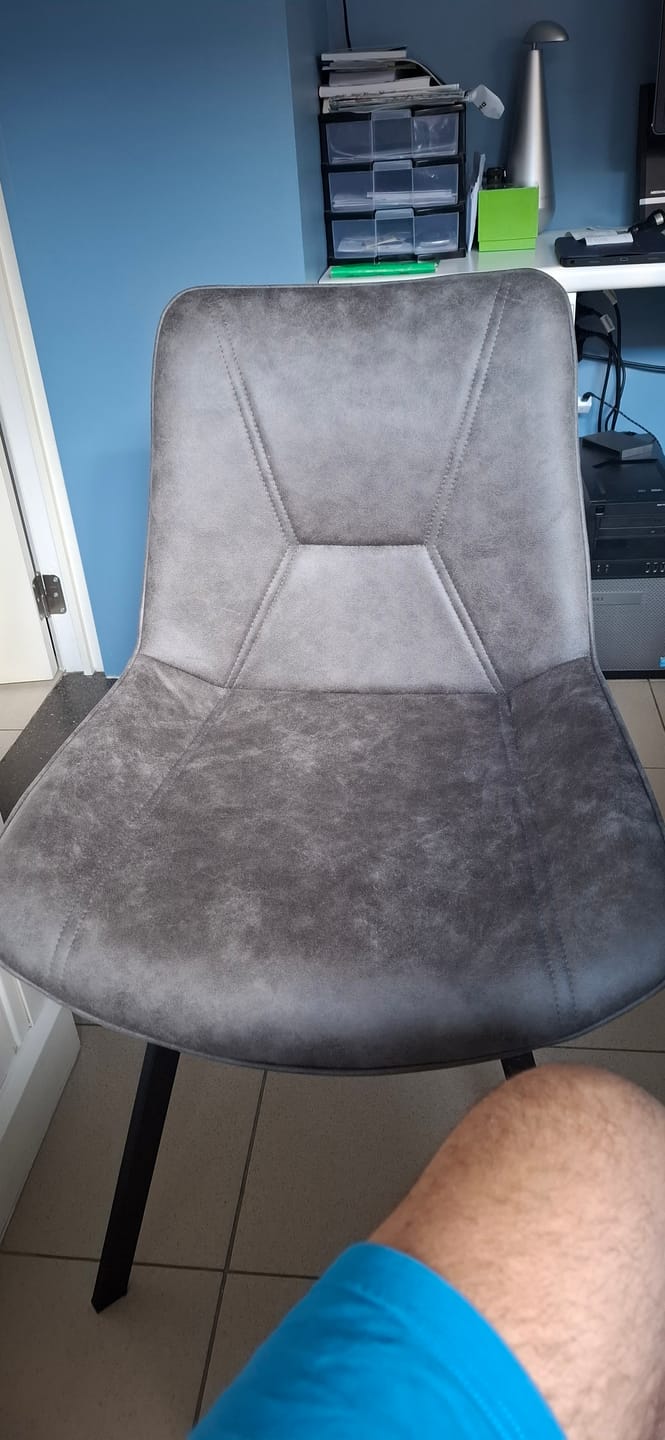 Customer photo review of Riva Stoel - Grijs