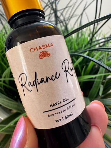 Customer photo review of Radiance Root Navel Oil 30mL/1oz
