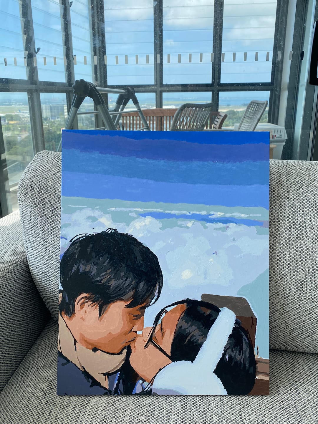 Customer photo review of Custom Kit | Paint by Numbers