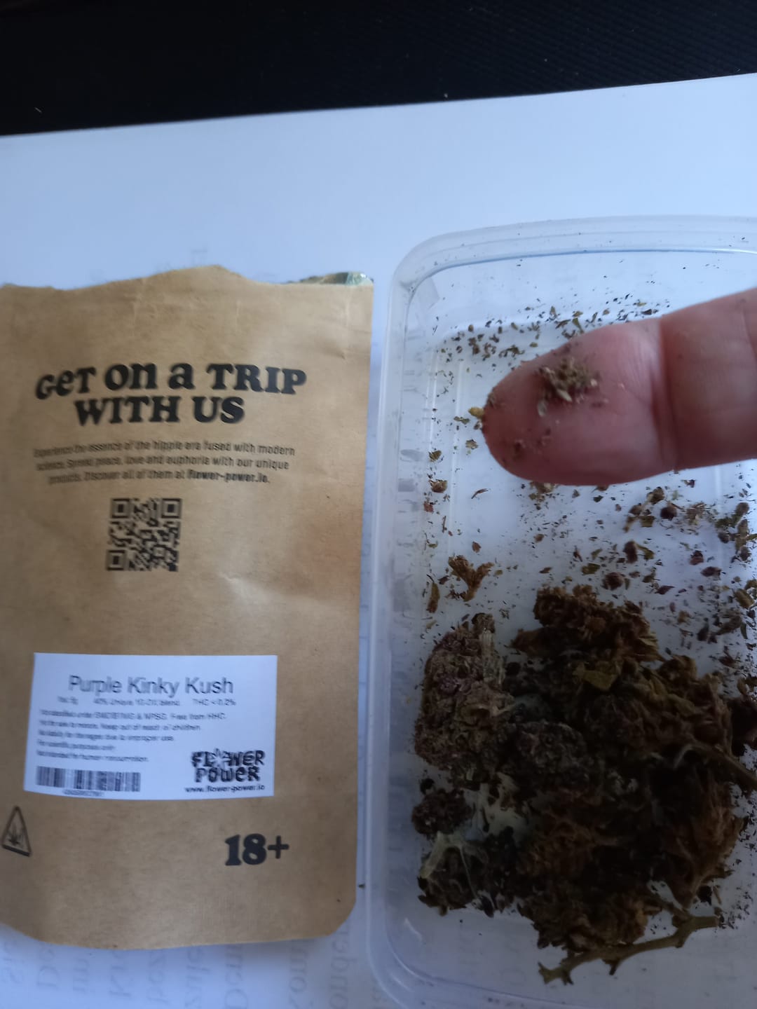 Customer photo review of 🧞Purple Kinky Kush – Power Level 5/5