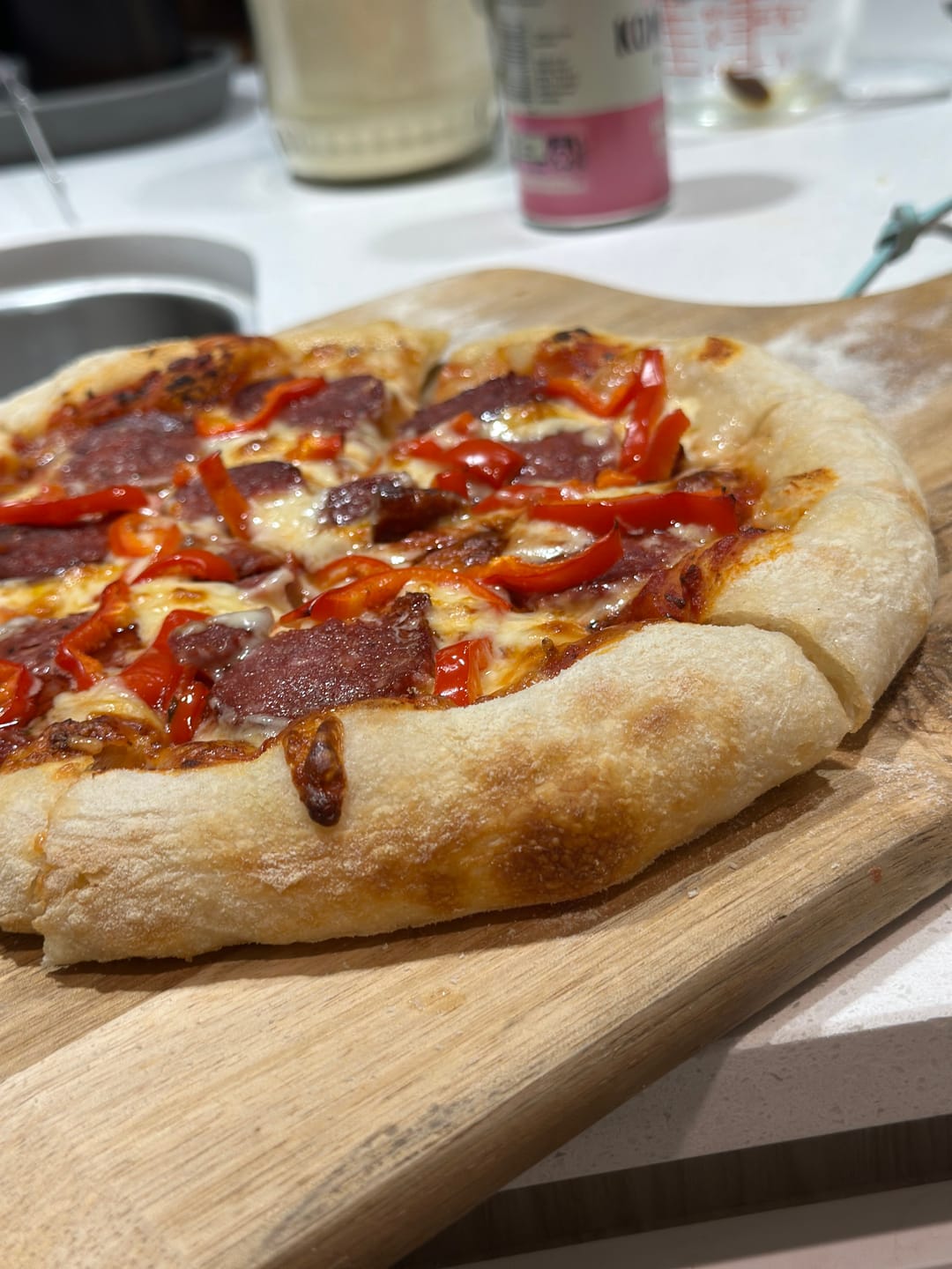 Customer photo review of Byron Pizza Baking Steel