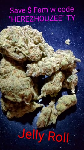 Customer photo review of Jelly Roll THCA Flower