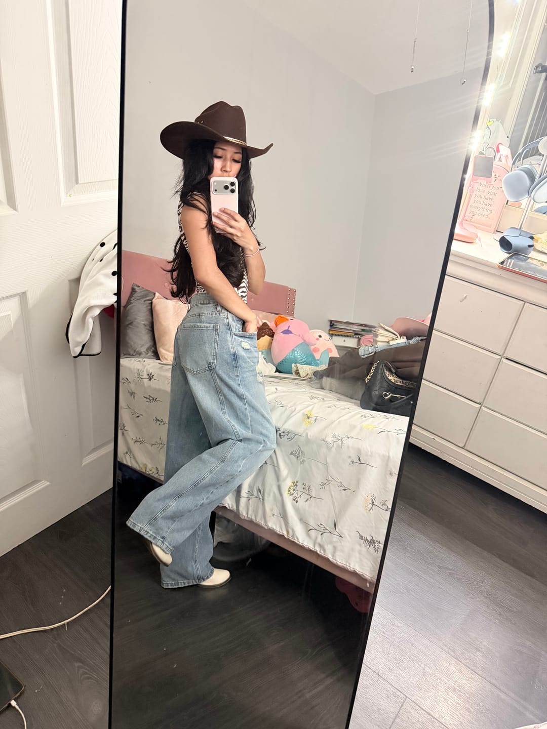 Customer photo review of W2182 - Studio Edit Barrel Jeans