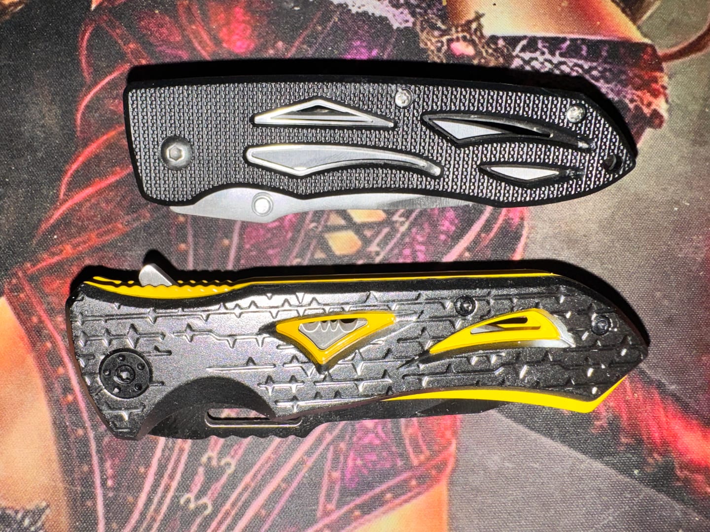 Customer photo review of Mystery Folding Knife