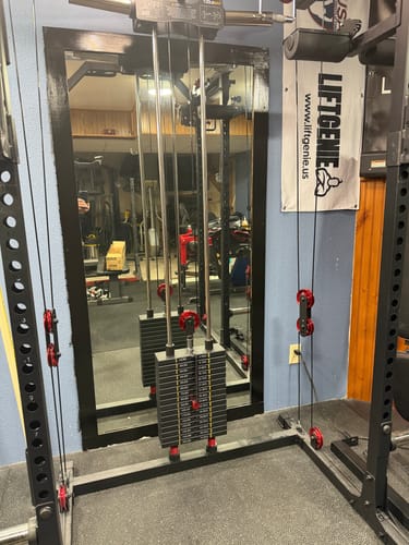 Customer photo review of K6-2.0 Ultra Selectorized Weight Stack Upgrade Kit - 160 lb