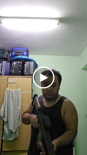 Customer video review of OLIGHT Sigurd Angled Foregrip with Integrated Flashlight