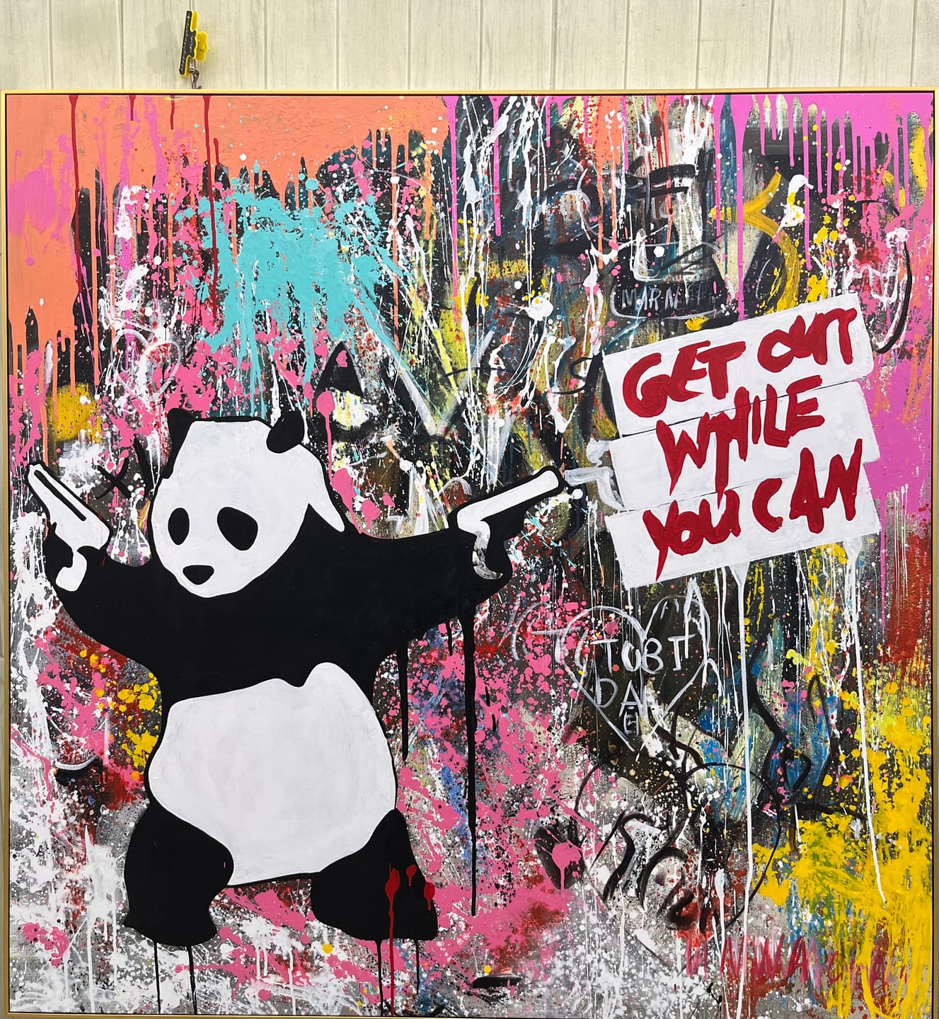 Customer photo review of Banksy Panda