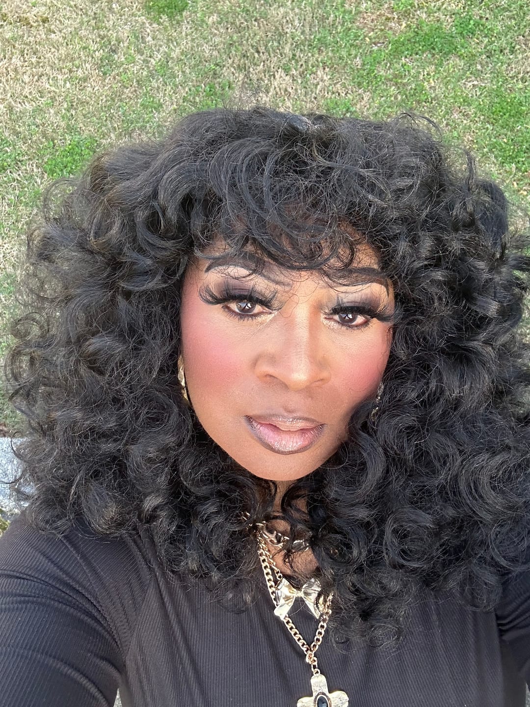 Customer photo review of Sensationnel Dashly Full Wig - UNIT 20