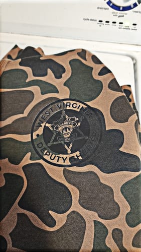 Customer photo review of Custom Heavyweight Camo-Styled Hoodie - IND4000