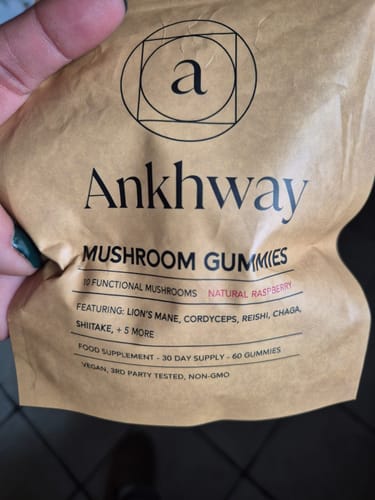 Customer photo review of Mushroom Gummies