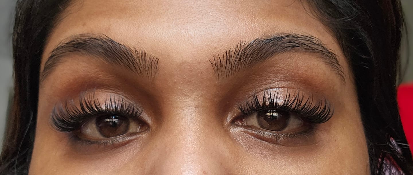 Customer photo review of Flora Lash Kit