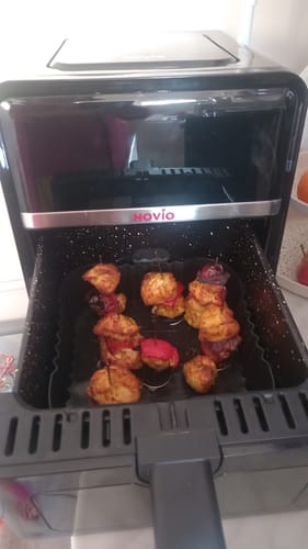 Customer photo review of Air Fryer Novio StonePro