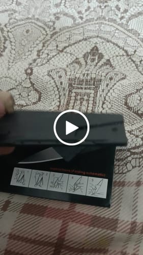 Customer video review of Folding Card Tool - Best for Wallet