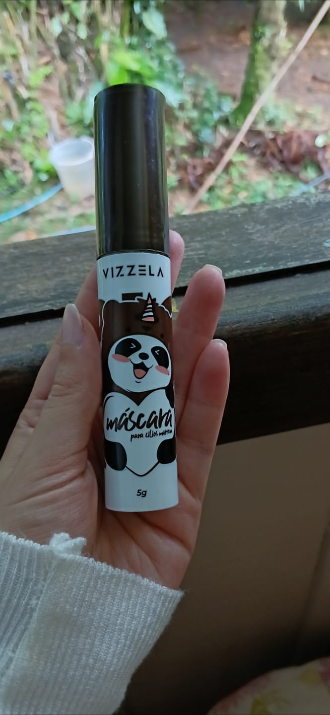 Customer photo review of Máscara Big No Panda Brown Vizzela - Marrom