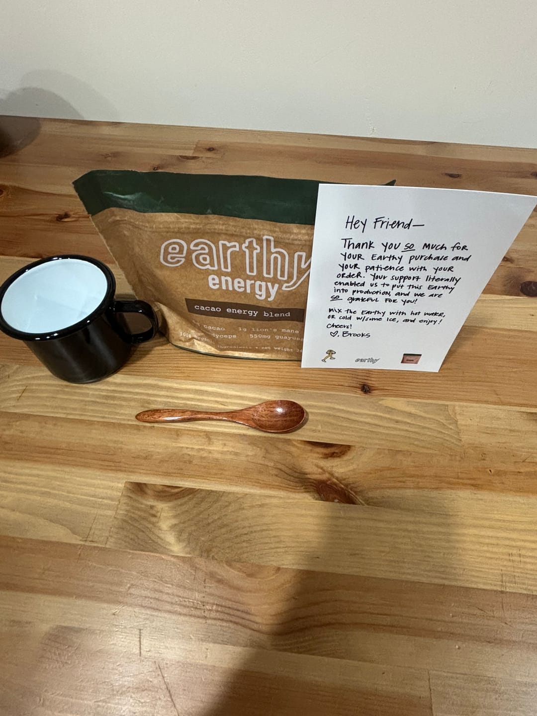 Customer photo review of earthy energy starter kit