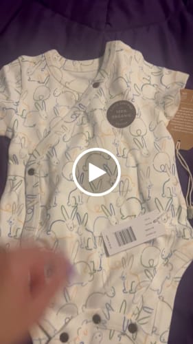 Customer video review of short bodysuit | bunnies