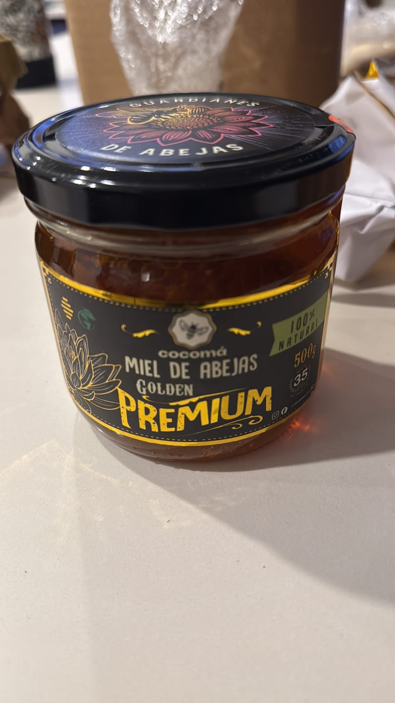 Customer photo review of Miel Con Panal Origen Tierra Alta Córdoba