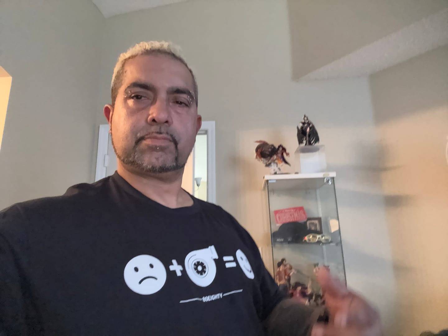 Customer photo review of 80Eighty® HappyTurbo Shirt