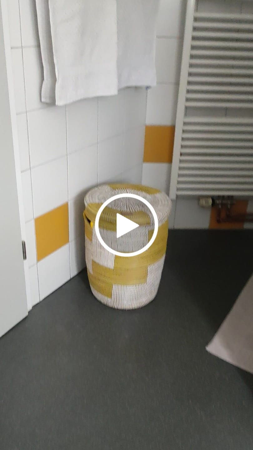 Customer video review of Aufbewahrungskorb mit flachem Deckel - medium – Kalahari