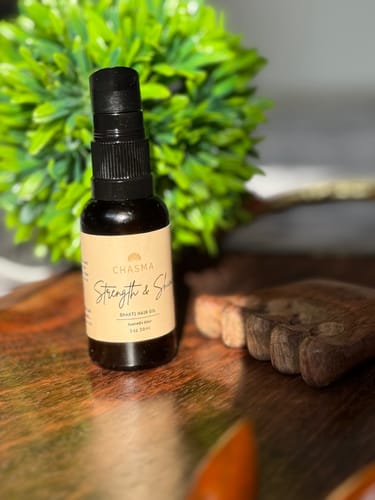 Customer photo review of Strength & Shine Hair Oil 30mL
