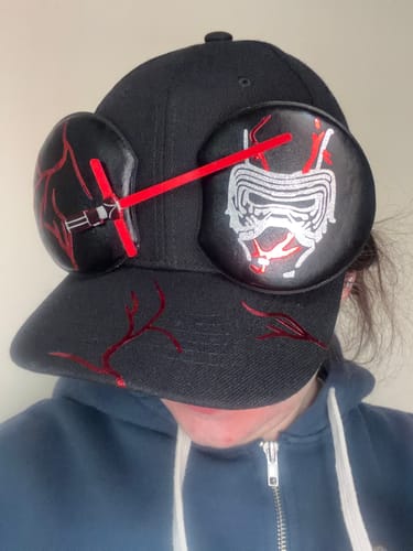 Customer photo review of Kylo Mickey Hat