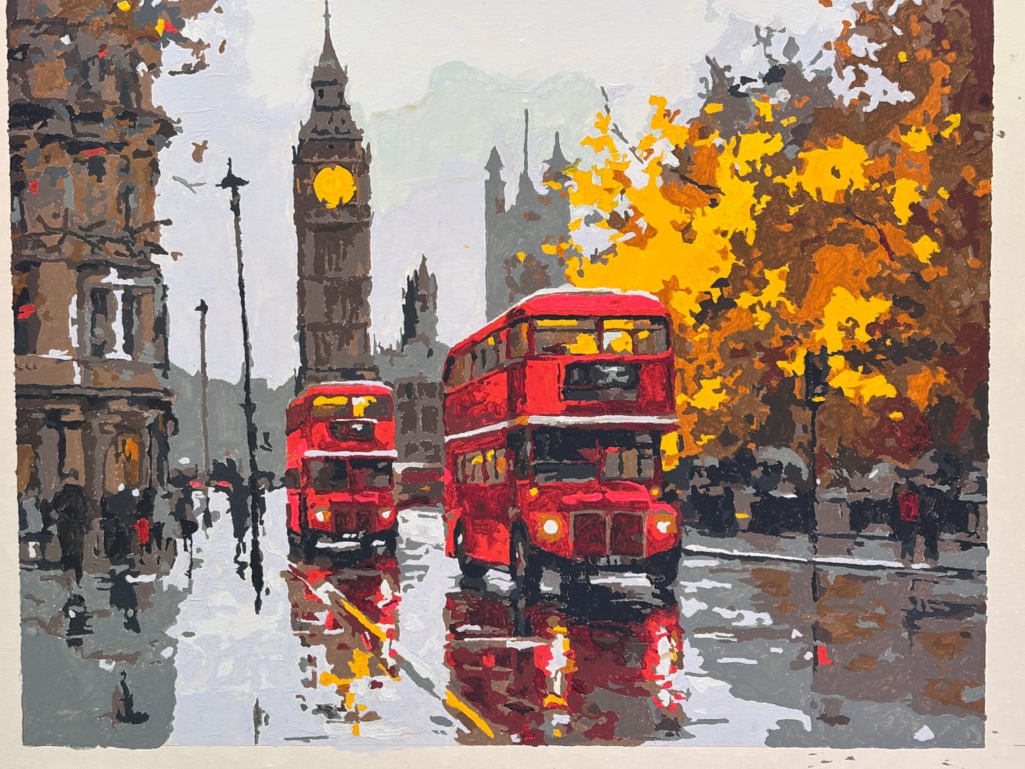 Customer photo review of Timeless London | Paint by Number