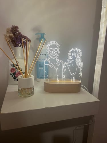 Customer photo review of Lampiece Lamp