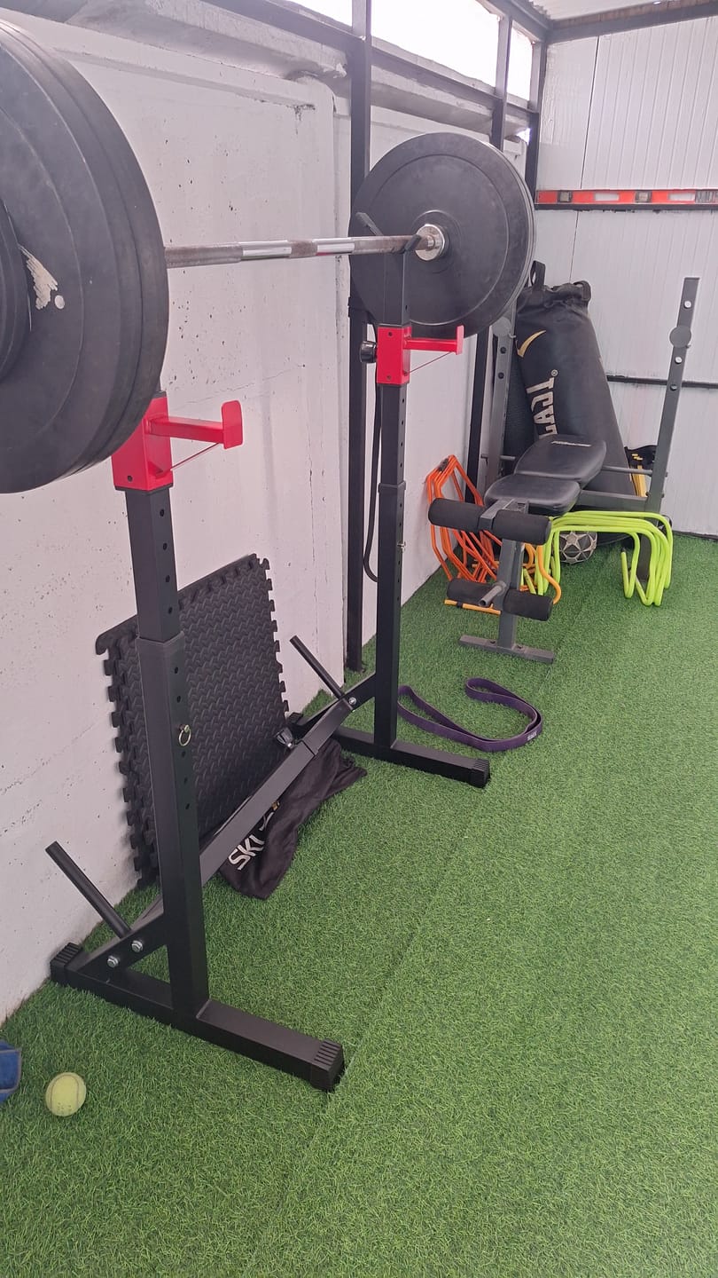 Customer photo review of Squat Rack IRONSIDE