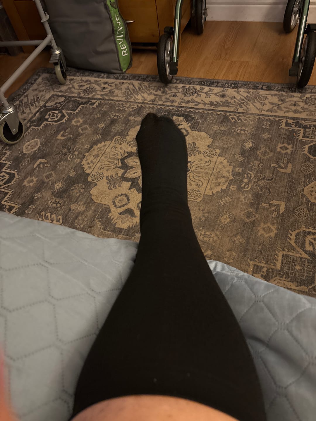 Customer photo review of Everstride™ Original Wide Compression Socks