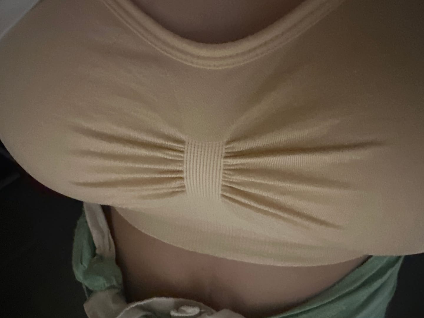 Customer photo review of Lovemère Seamless Nursing Bra