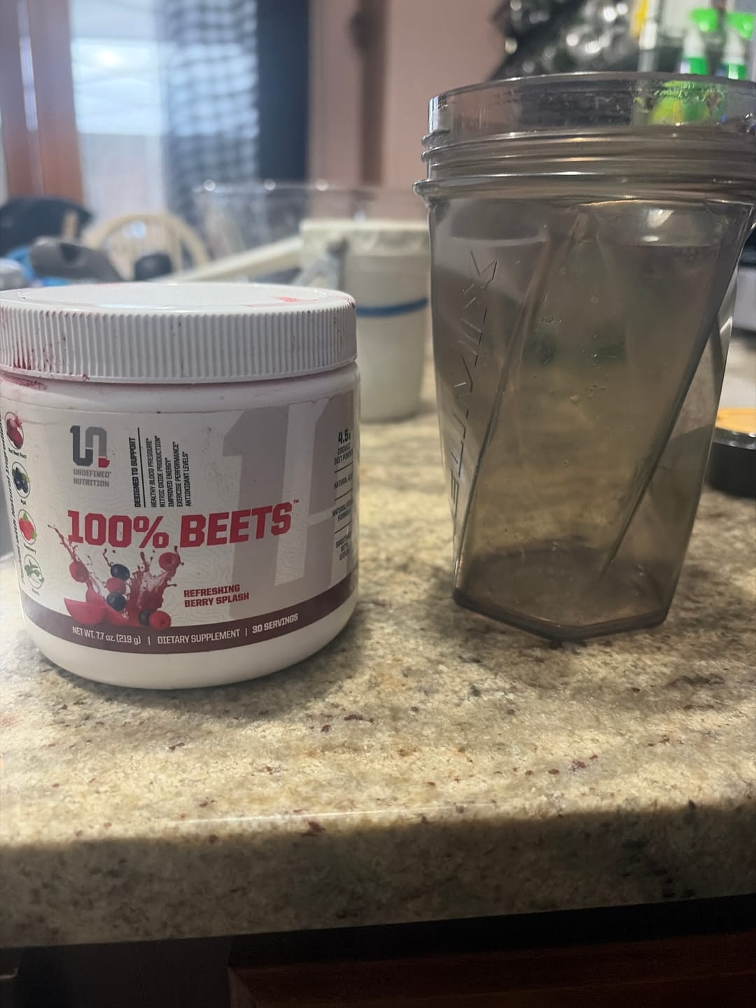 Customer photo review of 100% BEETS Powder by Undefined Nutrition